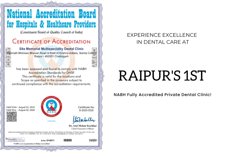 We are one of the Best Dental Clinic in raipur 